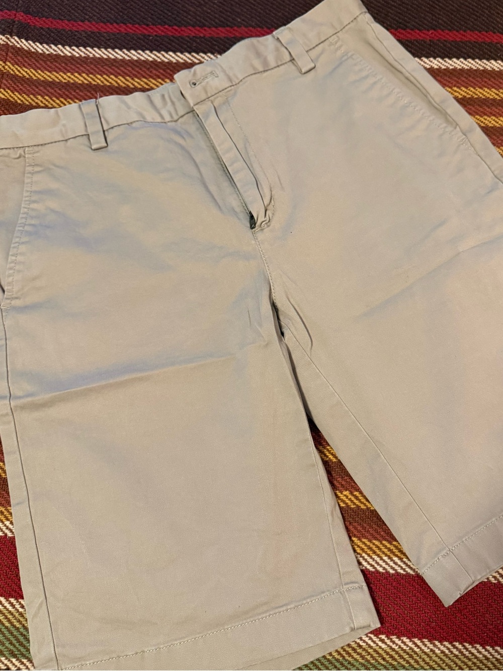 Vineyard Vines Boys Classic Beige Cotton Shorts